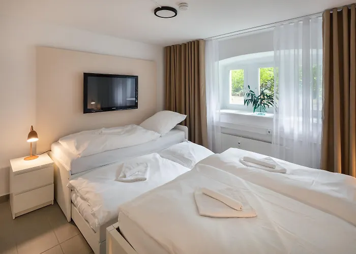 3 Schlafzimmer - Gruene Oase Im Hinterhaus - 1-9 Personen - Smarttv - Wlan - Waschmaschine - Trockner شقة لبسيا